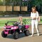 Steel 2-Seater Kids Dump Truck with Remote, Shovel and Off-Road Performance